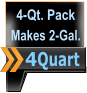 $59.99 4Quart 4-Qt. Pack Makes 2-Gal.